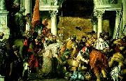 Paolo  Veronese martyrdom of st. sebastian oil painting artist